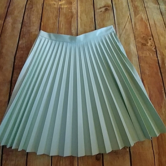 Victoria's Secret Dresses & Skirts - Victoria's Secret faux leather pleated skirt